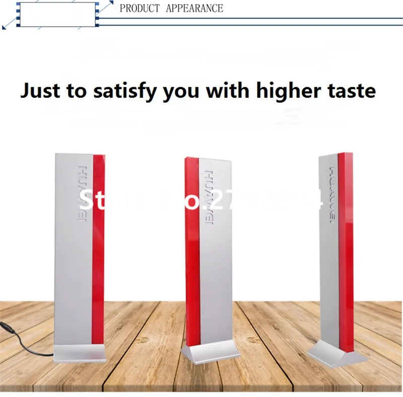 

Table logo vertical indicator card acrylic guide card with light for HUAWEI experience store