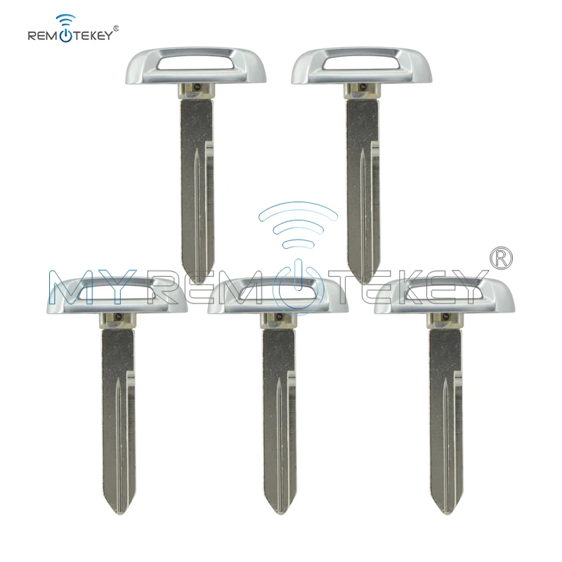 

Remtekey 5pcs New type smart emergency spare blank key blade for Dodge Ram 1500 2019 small insert key blade