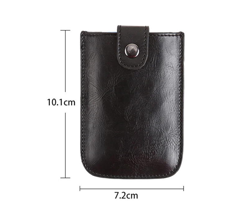 25PCS / LOT PU Card Bag Protable RFID Antitheft ID Holder Personalized Change Wallet Anti Scanning | Багаж и сумки