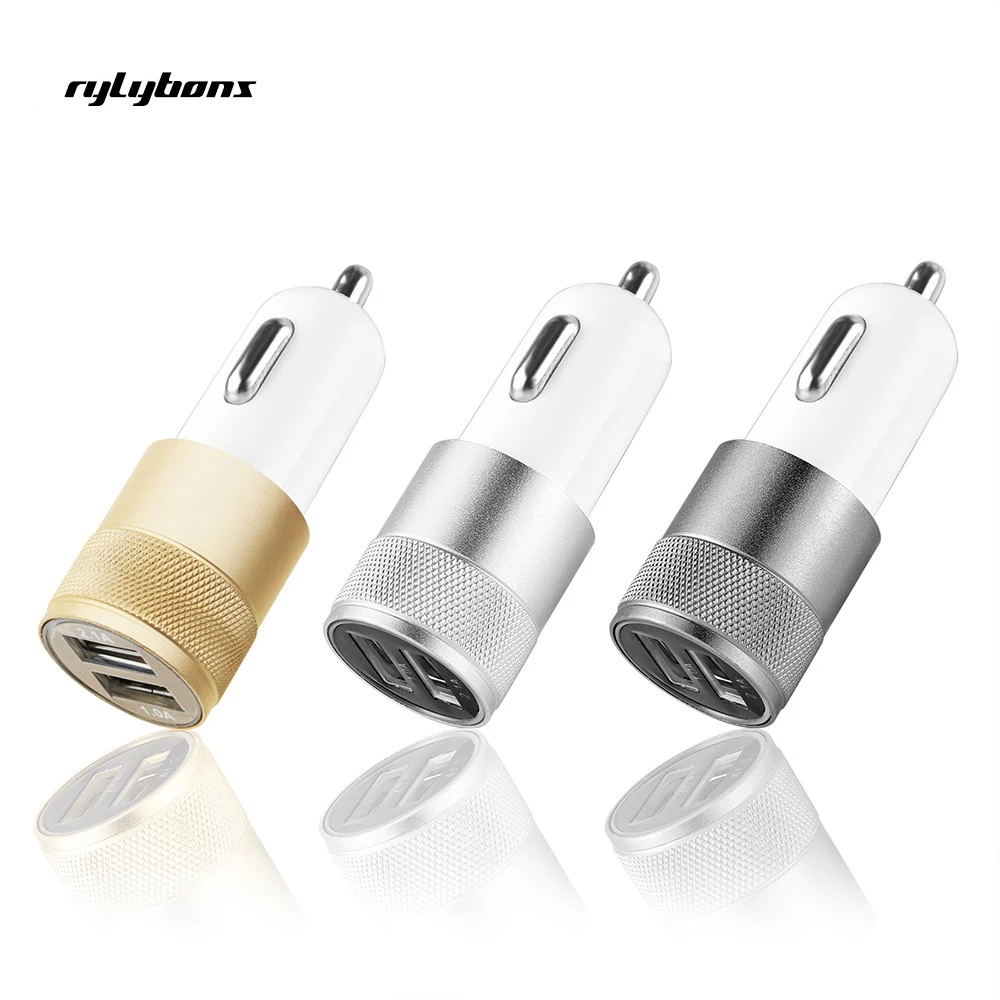 Двухместный автомобиль USB Зарядное устройство Quick переходник для зарядного