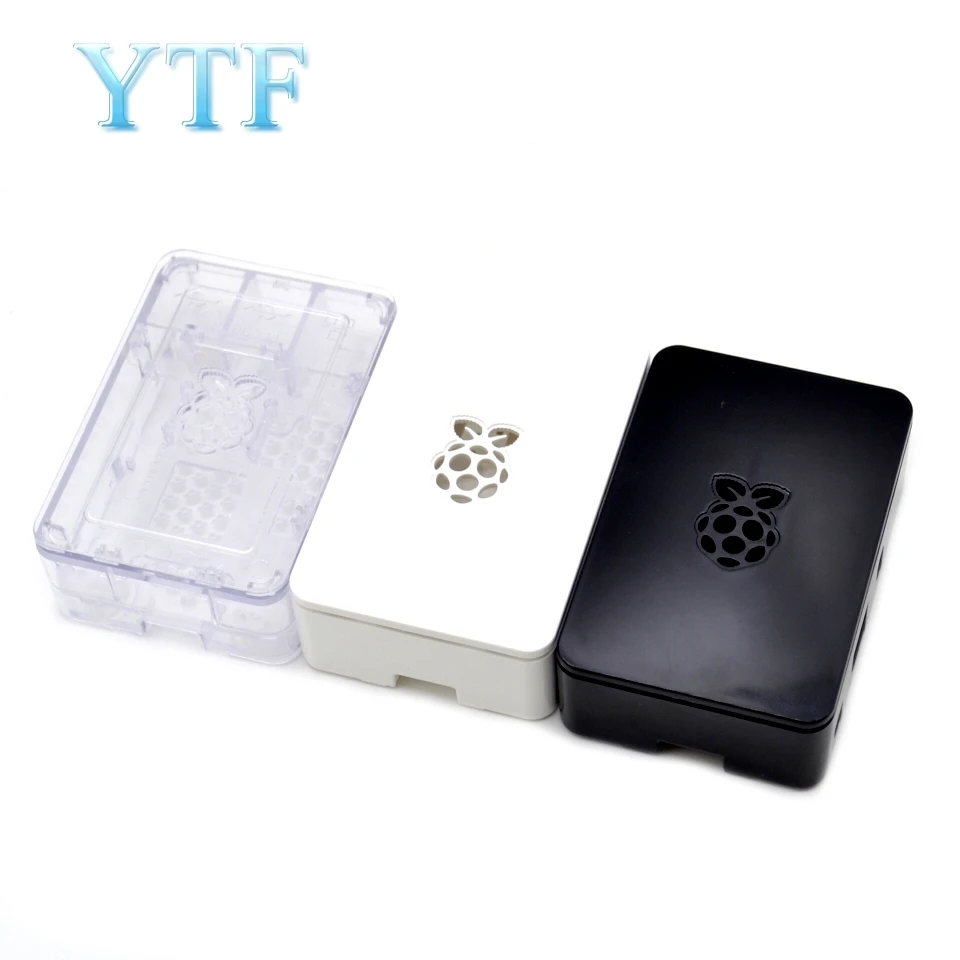 Черно белый прозрачный чехол из АБС пластика для Raspberry PI 3|shell| |
