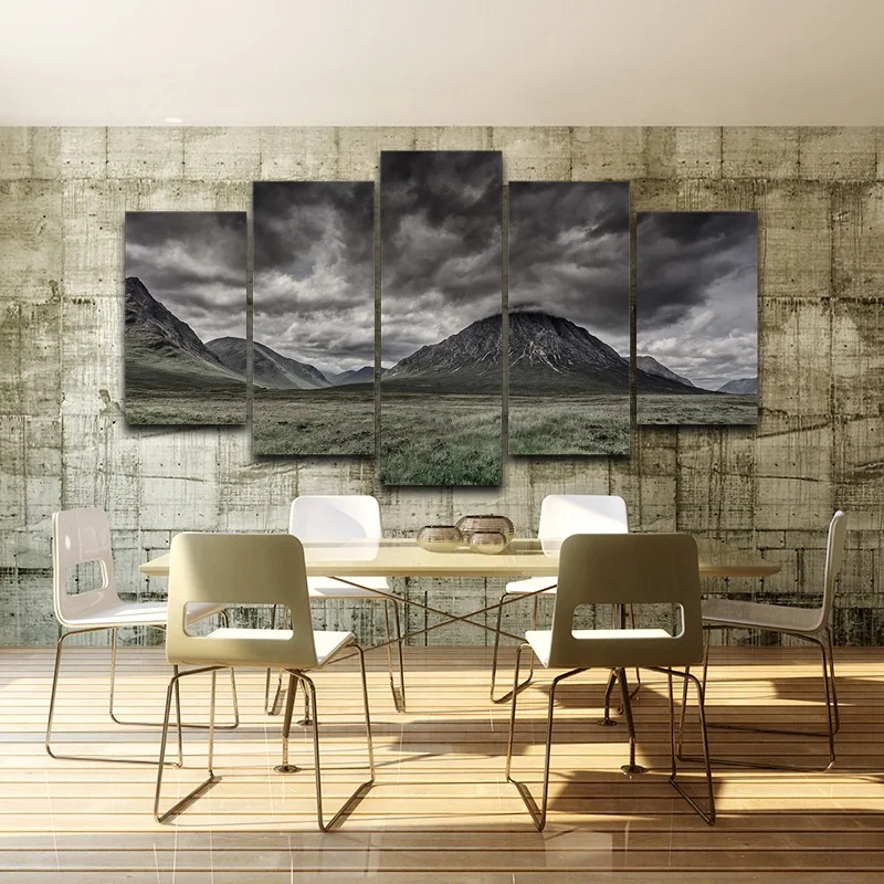 

Artistic Print Drawing on Canvas Spray Oil Painting Decoration Printed Decor for home Framed wall art picture Landscape AE0553