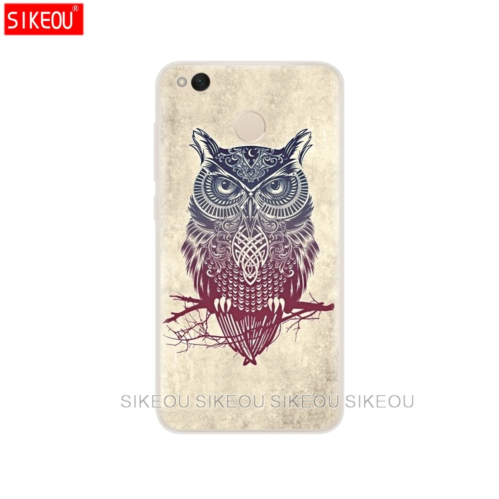 SIKEOU Cases For Xiaomi Redmi 4X Case Silicon Cute Cover Pro Phone |