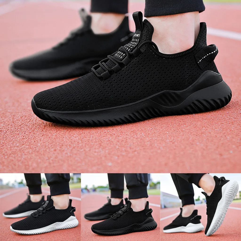 Мужские кроссовки для фитнеса спортивные улицы новая мужская обувь сетчатая