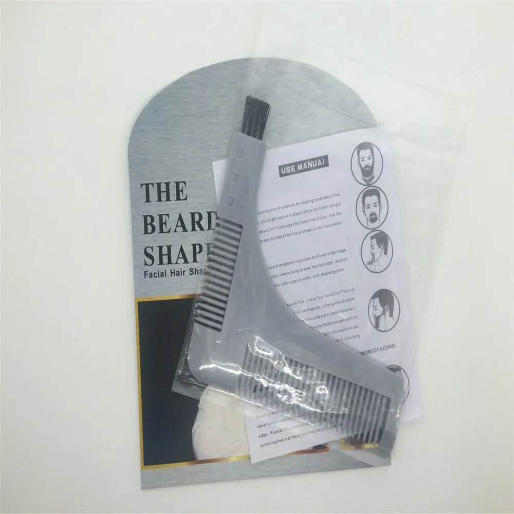 Борода стиль и формирование гребень Отделка Инструмент|style comb|comb beardtrim comb |