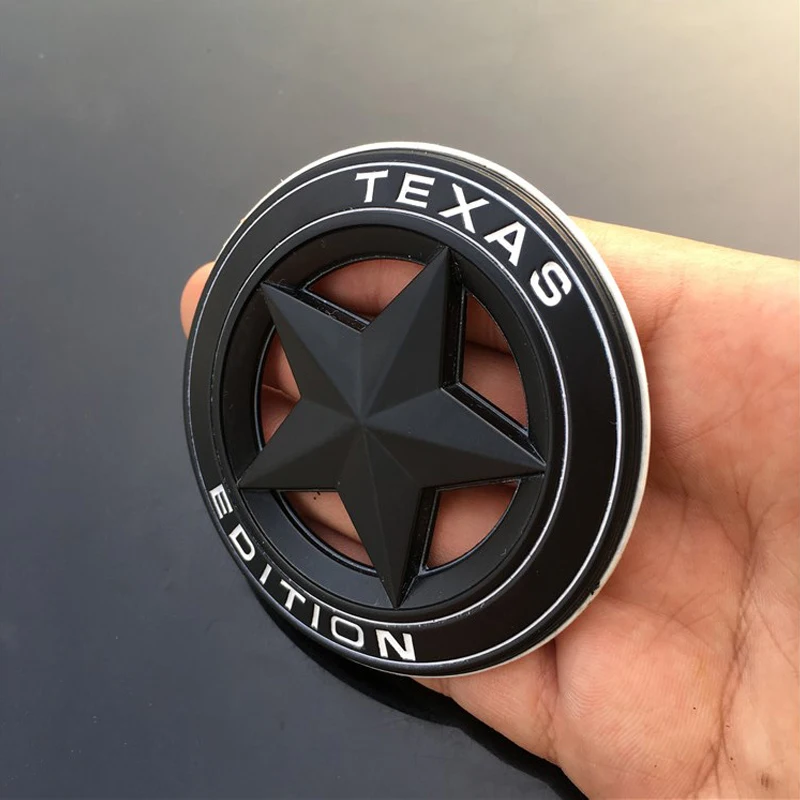 Новая эмблема Texas Edition с принтом в виде звезд логотип 3D наклейки JDM ДЛЯ JEEP наклейка