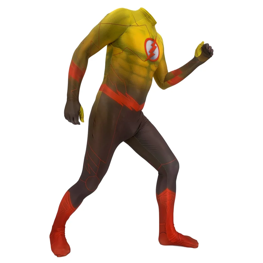 3D printing Adult Kids Anime The Flash Cosplay Costume Zentai Bodysuit Suit Jumpsuits Men costume | Тематическая одежда и