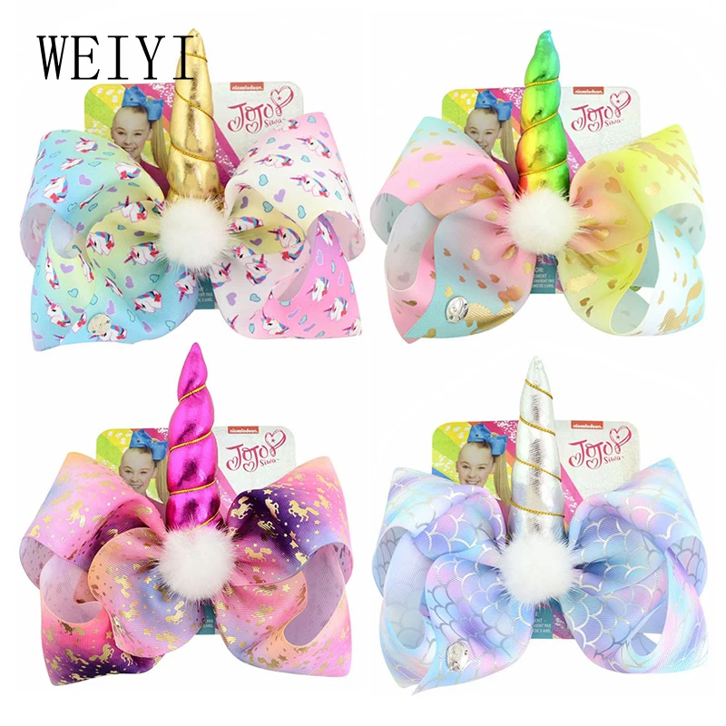 Baby Girls Sequined Bow Hairpin Flippable Scale Manual Exquisite Headwear Children Small Gifts 880-J | Детская одежда и обувь