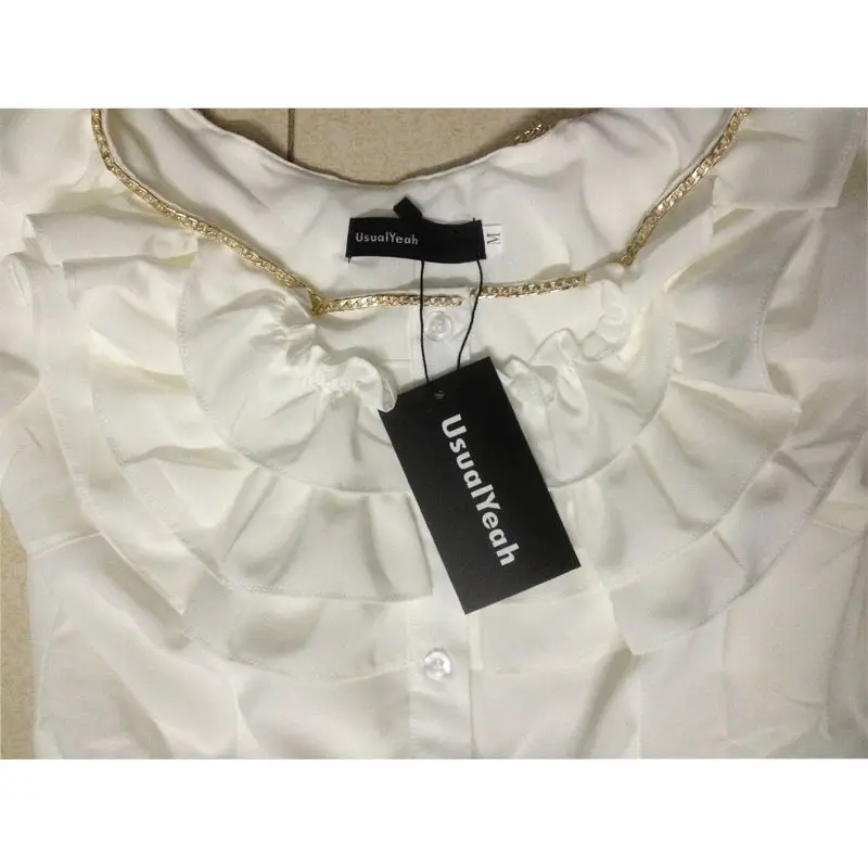 Женская блузка с коротким рукавом круглым вырезом и оборками|ruffle blouse|blouse fashiondesigner