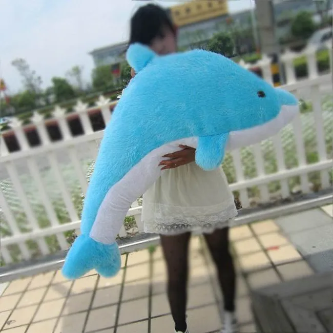 big lovely plush toy the dolphin stuffed pillow large birthday gift about 140cm | Игрушки и хобби