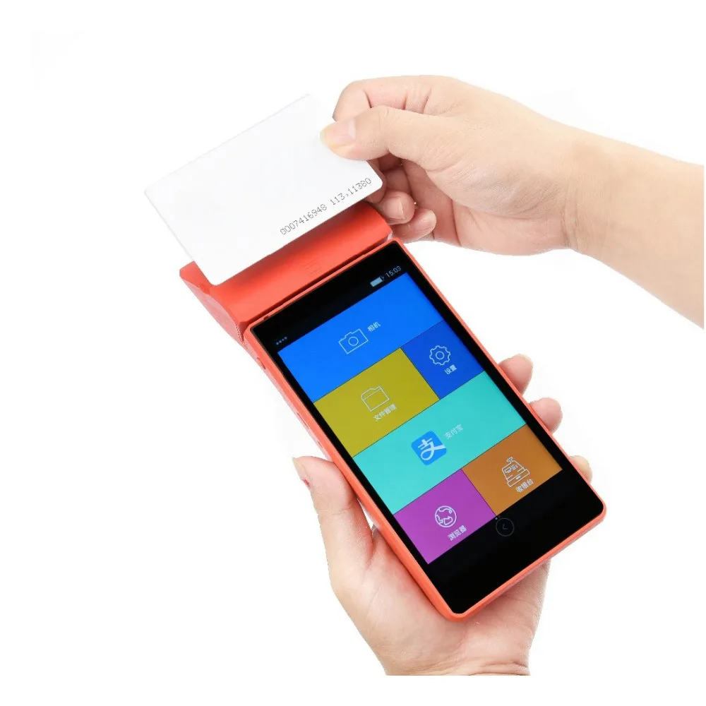 POS терминал с магнитной картой Android 5 1 4G LTE NFC|Принтеры| |