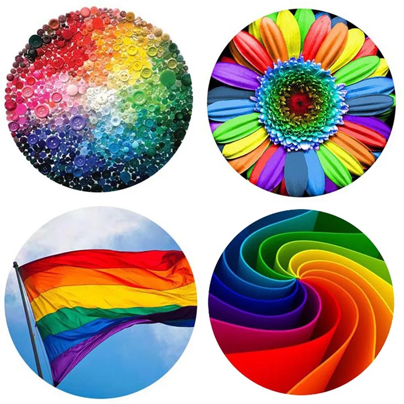 1 шт. Новое поступление металлическое стекло Лесбиянок Гей гордыня Радужная