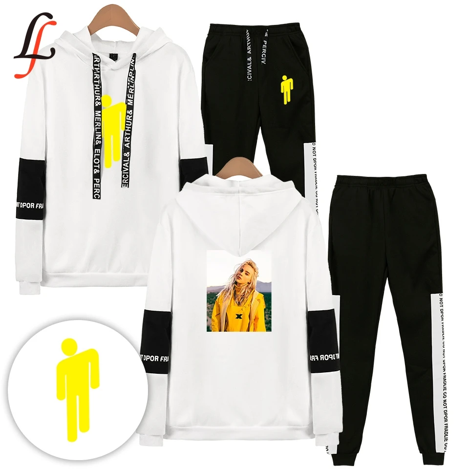 Толстовка с капюшоном Billieeilish Billy eilish толстовка в стиле хип хоп для мужчин и женщин