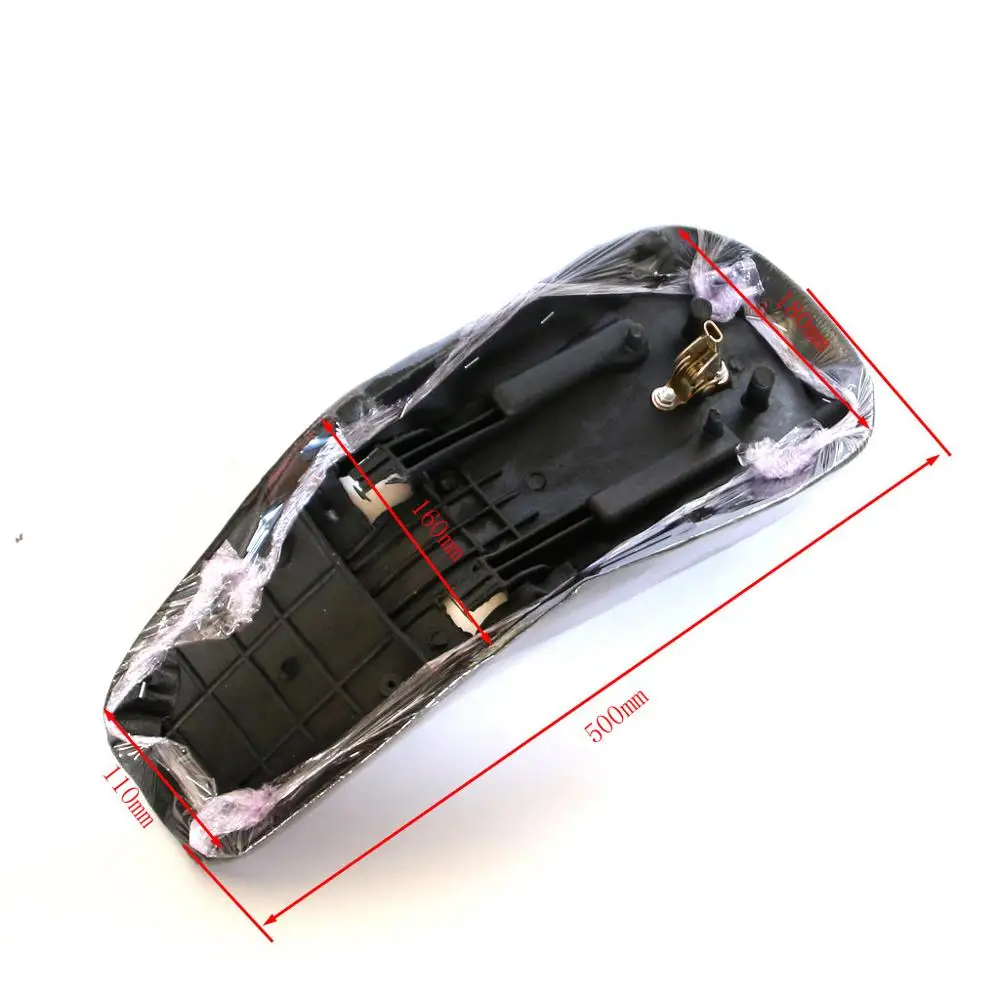 TDPRO черный чехол для сиденья мотоцикла подушка 70cc 90cc 110cc 125cc Racing Style Quad ATV 4 колесный