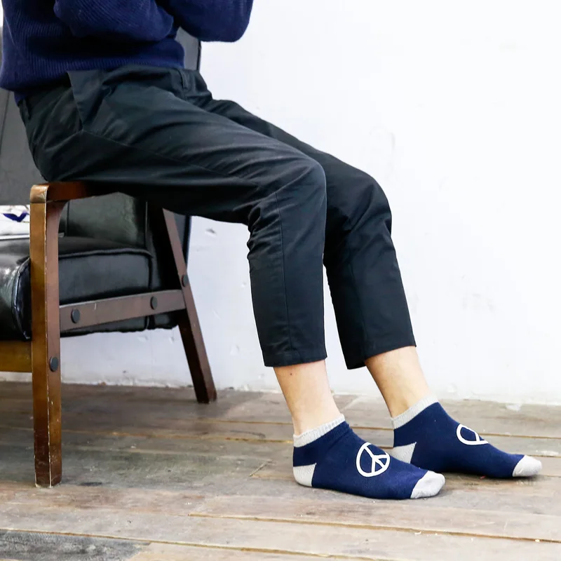 10 Пар/лот Новой весны и лета моды для мужчин грубой иглы носки чисто