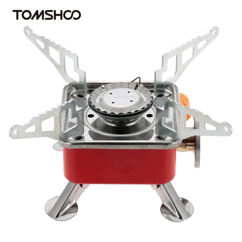 TOMSHOO походная плита портативная газовая 2800 Вт Складная наружная альпинистская