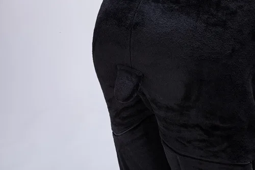 Новая зимняя Аниме Пижама для взрослых и детей пижама в виде черного пингвина