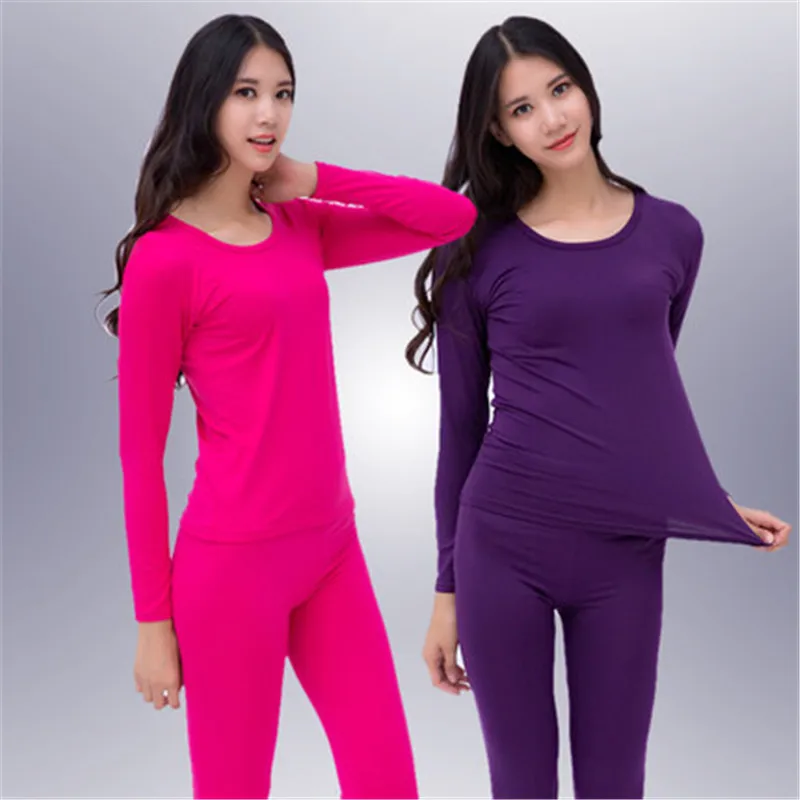 Новинка зимняя высококачественная Женская одежда термобелье зимнее нижнее