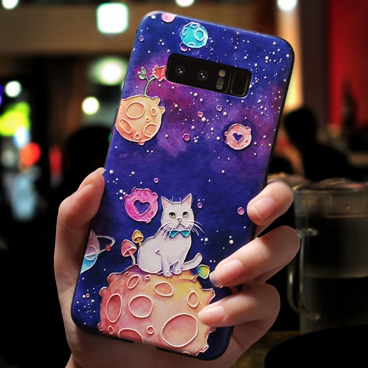 3D звезда с тиснением и изображением TPU Защитный чехол для samsung Galaxy M10 M20 J2 J3 J5 J7 Prime Neo S10e S10 плюс J4 J6 J8 чехол мягкий