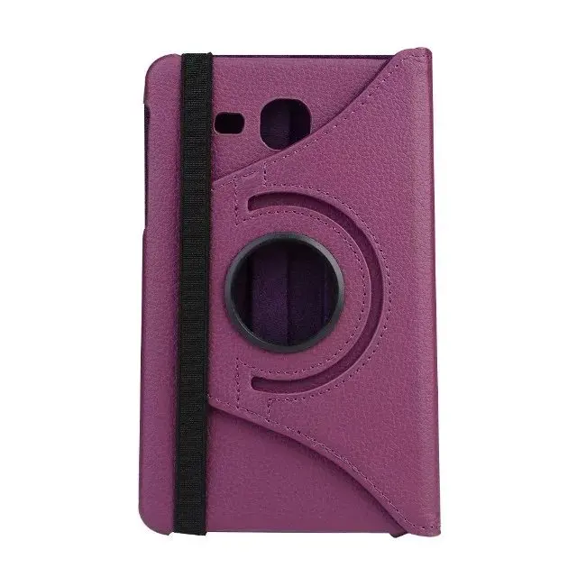 purple Funda Capa Tab A6 7,0 T285 чехол для samsung Galaxy Tab A 7,0 SM-T280 SM-T285 360 Вращающаяся подставка чехол для планшета - Цвет: purple
