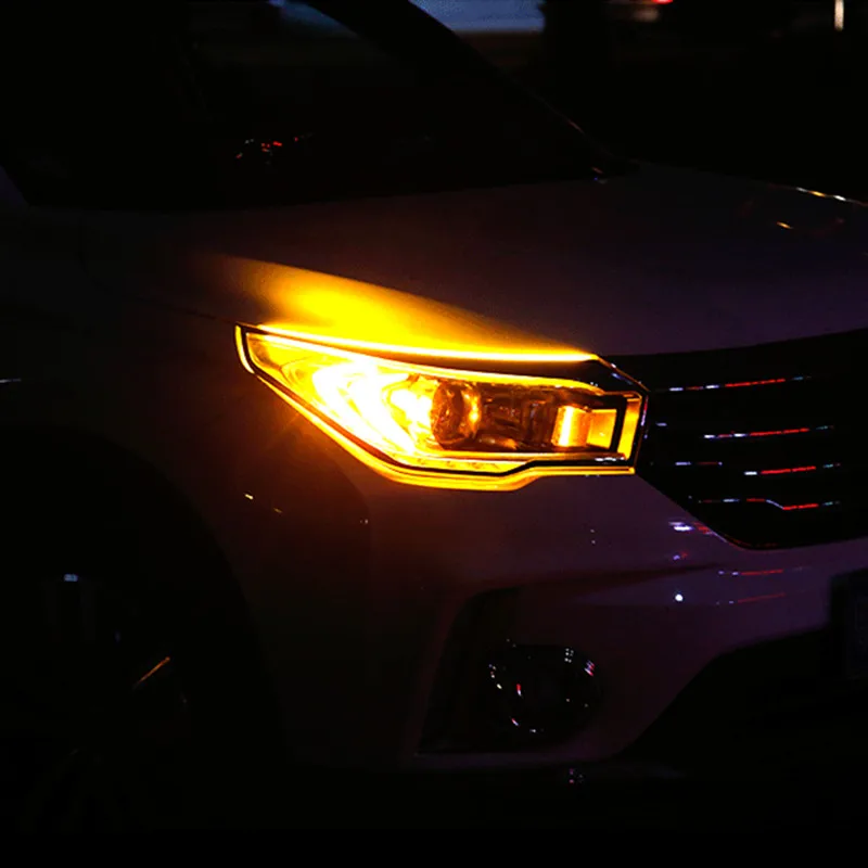 12V 45 см 60 светодиодный гибкий ультра-тонкий отключен паста цветная (RGB) Бег