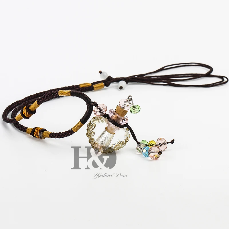 1 шт. подвеска в форме сердца из муранского стекла|glass bottle perfume|glass perfume bottlebottle |