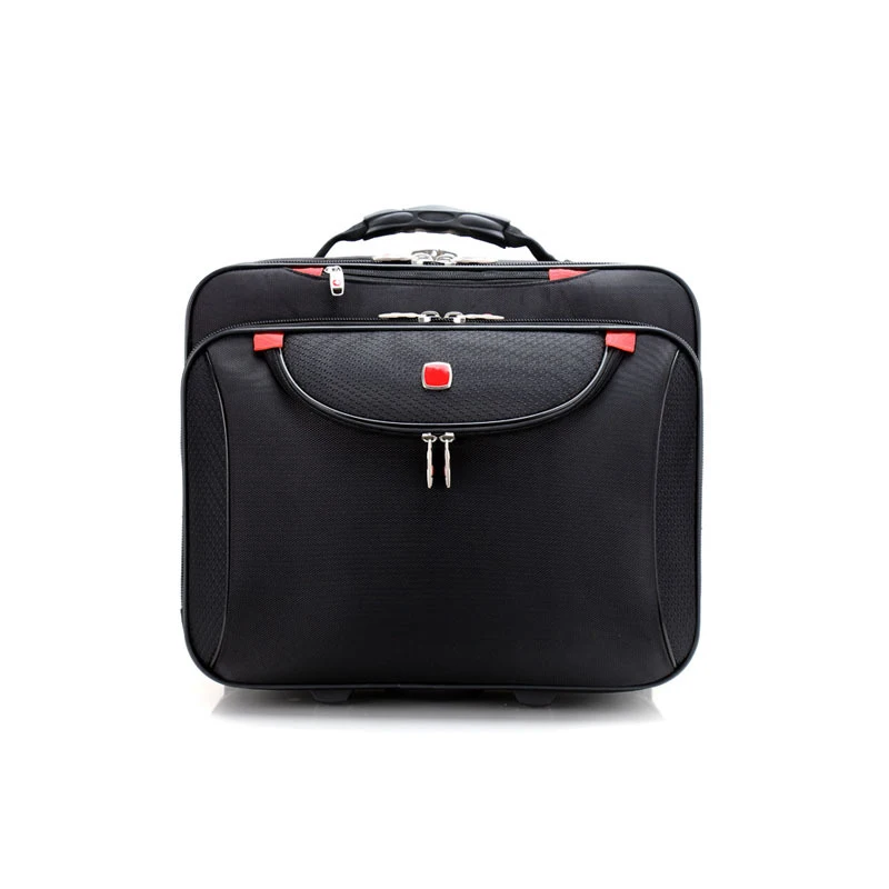 CARRYLOVE 16 inch Multifunction Rolling Luggage Men Business Suitcase Wheels Students Carry on Trolley pilot Computer Travel Bag | Багаж и