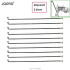 Спицы для электровелосипеда, 40 шт.лот, 12 г, стальной материал, диаметр 2,6 мм