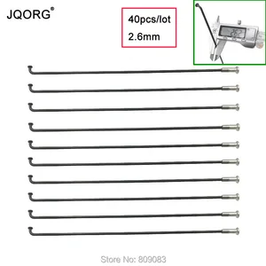 Спицы для электровелосипеда, 40 шт.лот, 12 г, стальной материал, диаметр 2,6 мм