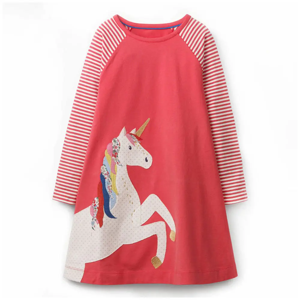 Осеннее платье принцессы littlemandy Rabbit новые детские платья с рисунком одежда для