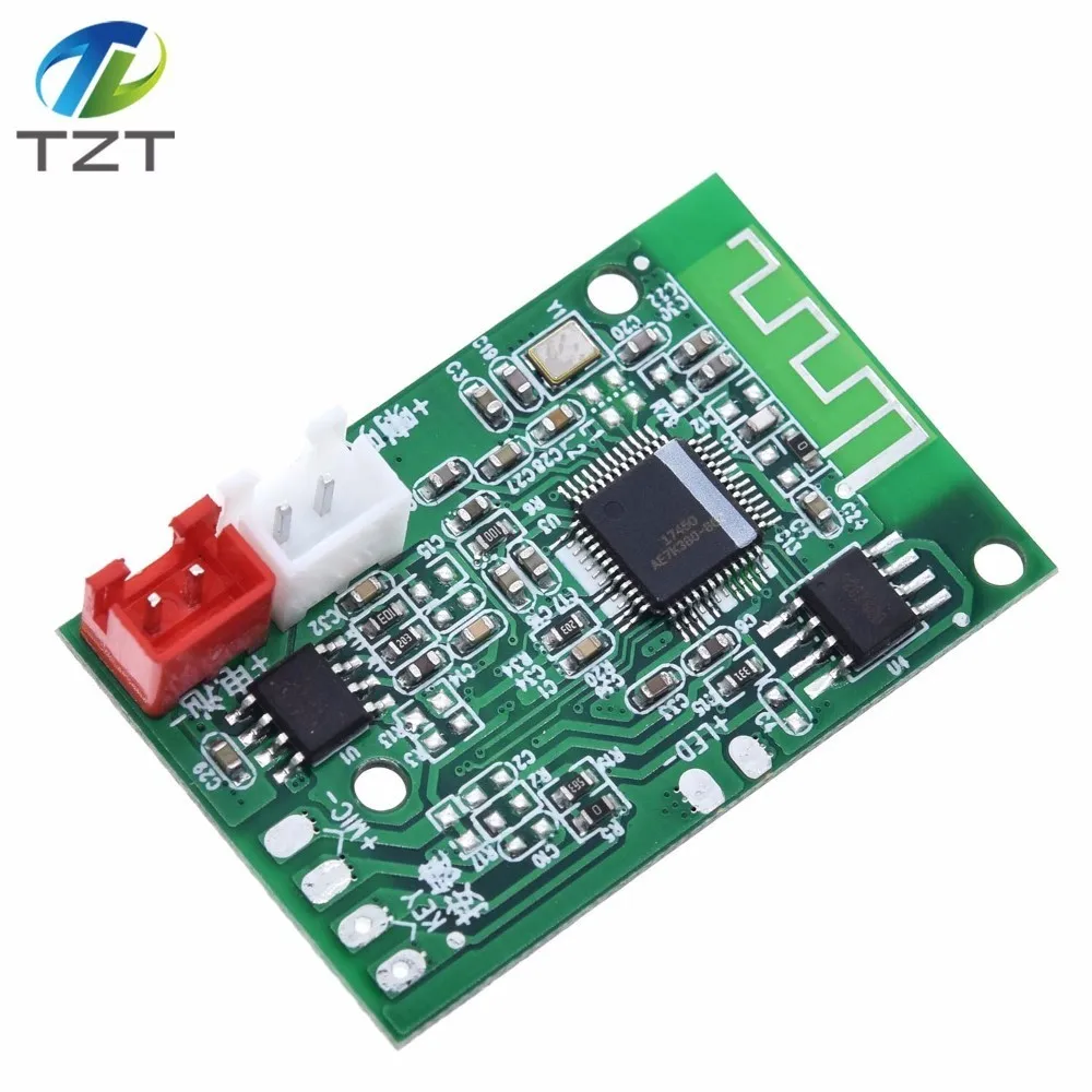 TZT 1 шт. моно 3 Вт Мини Bluetooth 4 2 Плата усилителя динамика Класс D аудио Телефоны
