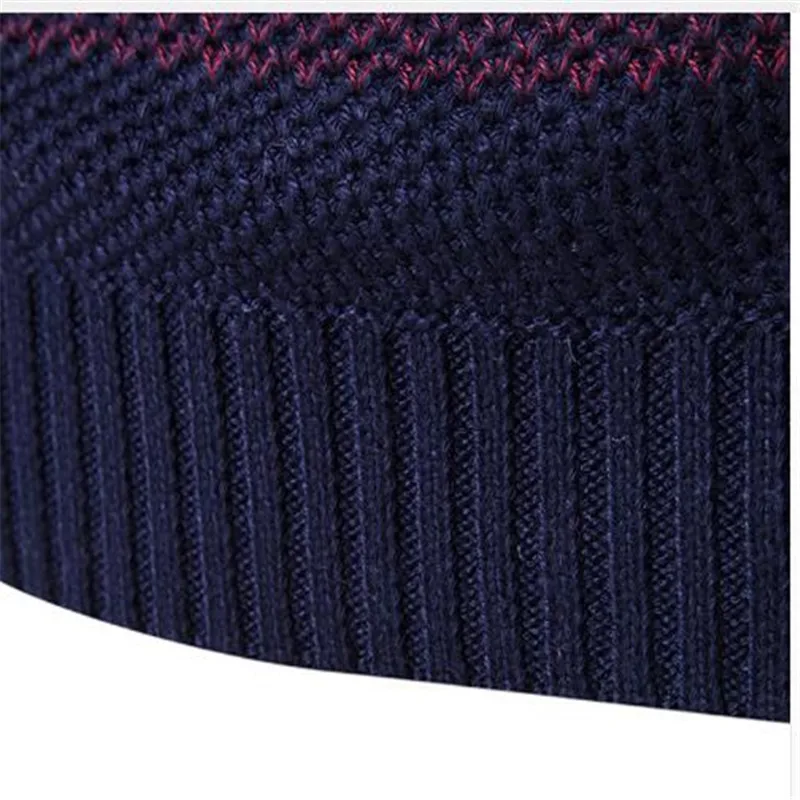 

2018 brand social cotton thin men's pullover sweaters casual crocheted striped knitted sweater men masculino jersey clothes