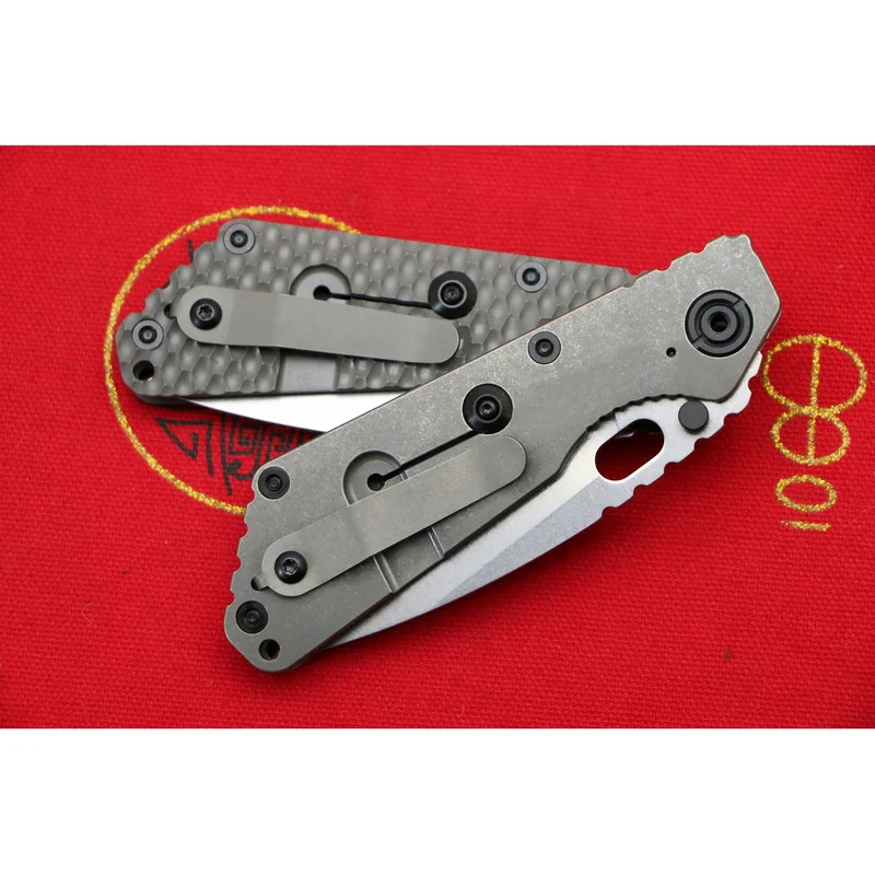 LOVOCOO SMG TC4 титановая ручка D2 лезвие медная шайба складной охотничий кемпинг