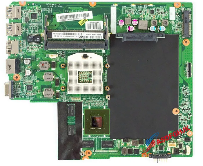 Оригинальная материнская плата для ноутбука Lenovo Z580 DALZ3AMB8E0 PGA989 DDR3 полностью