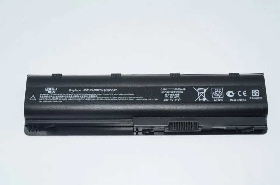 Jigu Аккумулятор для hp CQ42 CQ32 G42 CQ43 G32 DM4 430 HSTNN-UB0W 593553-001 аккумулятор большой емкости MU06XL HSTNN-LBOW батареи MU06