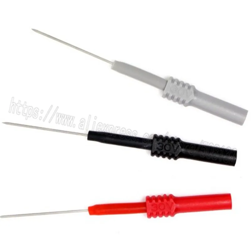 4 мм гнездо типа банан гибкая игла для пирсинга неразрушающая силиконовая