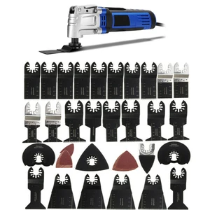 68 шт.лот Реноватор инструменты Осциллирующий Мультитул набор лезвий пилы для Fein Bosch многофункциональные лезвия для резки древесины домашний инструмент