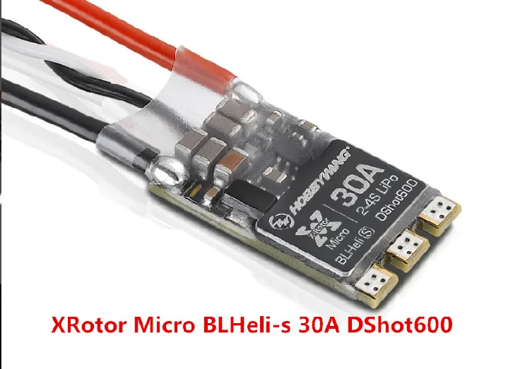 XRotor BLHeli-S Dshot600 30A контроллер скорости поддержка PWM 2-4S LiPo Mini бесщеточный ESC для RC FPV