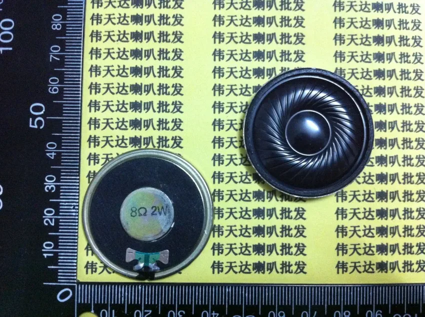 

New Ultra-thin mini speaker horn 8 ohm 2 Watt 8R 2W Diameter 40MM 4CM Thickness 5.2mm Audio Loudspeaker