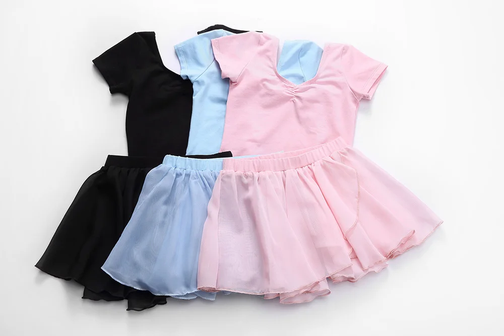 Голубой гимнастический купальник из лайкры детские танцевальные костюмы