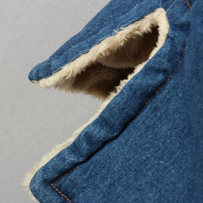 

2018 Women Winter Cotton Coat Warm Thick Fashion Padded Denim Casual Print College Coat Winter Coat Women Parka Women Jacket