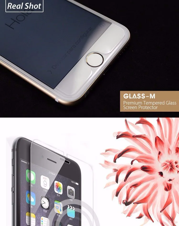100 шт/партия чистое Переднее стекло для iPhone X 6 6S 7 8 Plus 4," 5,5" Закаленное стекло Защитная пленка для экрана