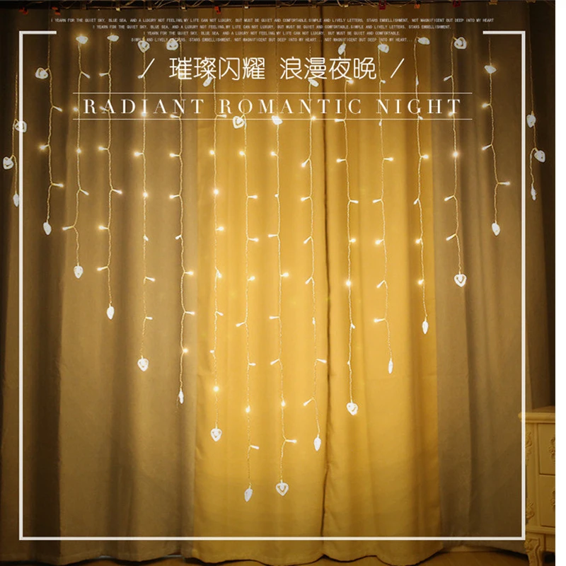 

2M LED Lights Flashing String Lights for Wedding Decorations Home Outdoor Tree Decorations Heart Romantic Butterfly lights SU35