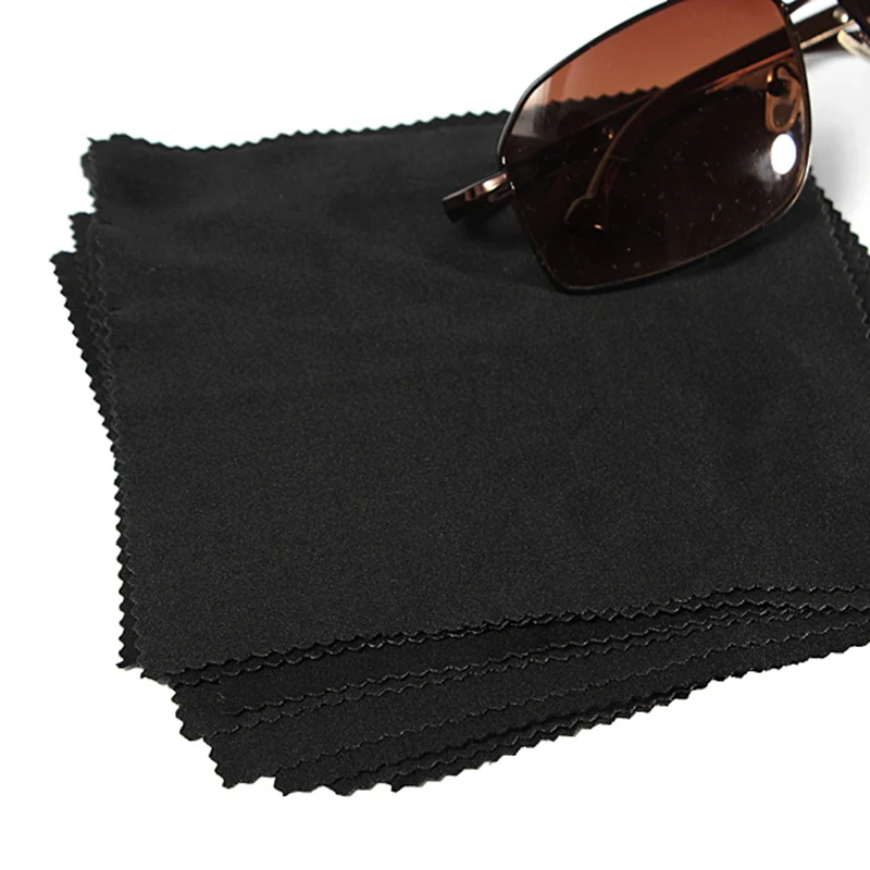 Салфетка из микрофибры для очистки глаз и очков 10 шт. 15x15 см|clothes life|clothes burningclothes comb