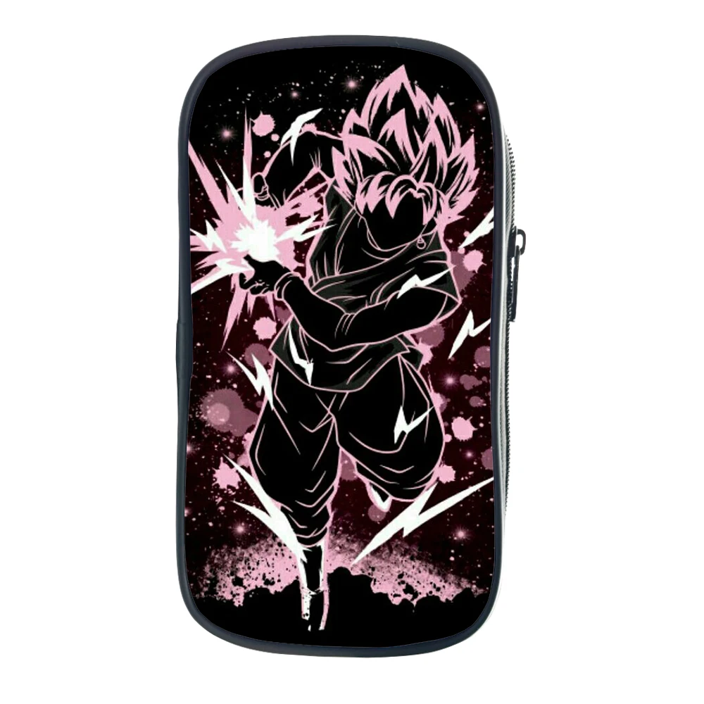 16 Двухслойный чехол-карандаш Dragon Ball Z Goku для мальчиков и девочек, школьный чехол, сумка для канцелярских принадлежностей, Детская милая сумочка для ручек, подарок для детей - Color: 16