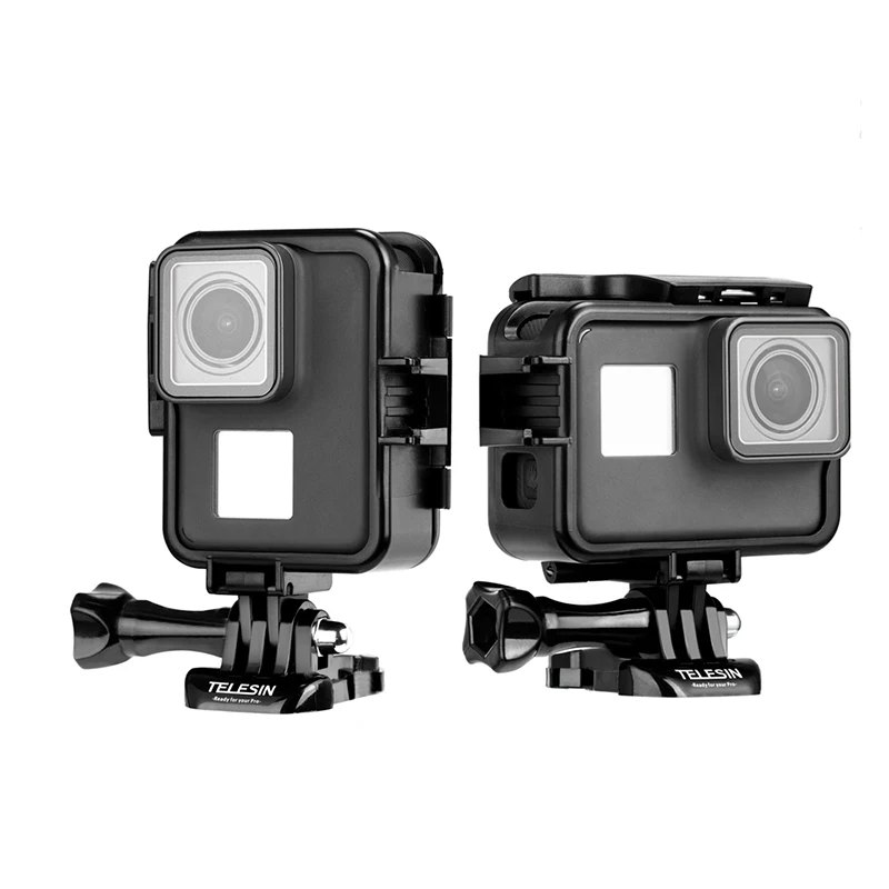 Новейший защитный чехол TELESIN go pro вертикальная рамка держатель для gopro hero 7 black Hero 6 5