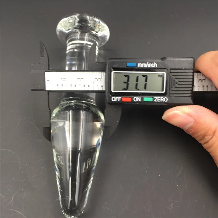 2 шт./лот вибратор и прозрачный классический Кристальный анальный пенис