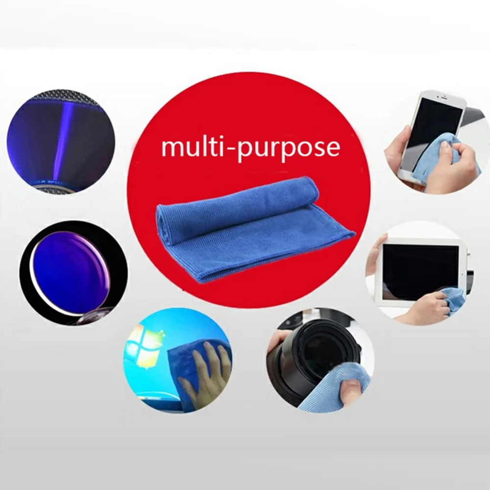 5 салфетками из микрофибры для чистки оптических Полотенца Чистящая салфетка 16*16