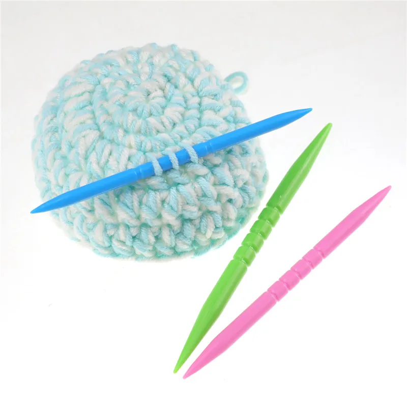 KOKNIT 3 шт./компл. рифленый держатель для кабеля маркеры пластиковые вязальные
