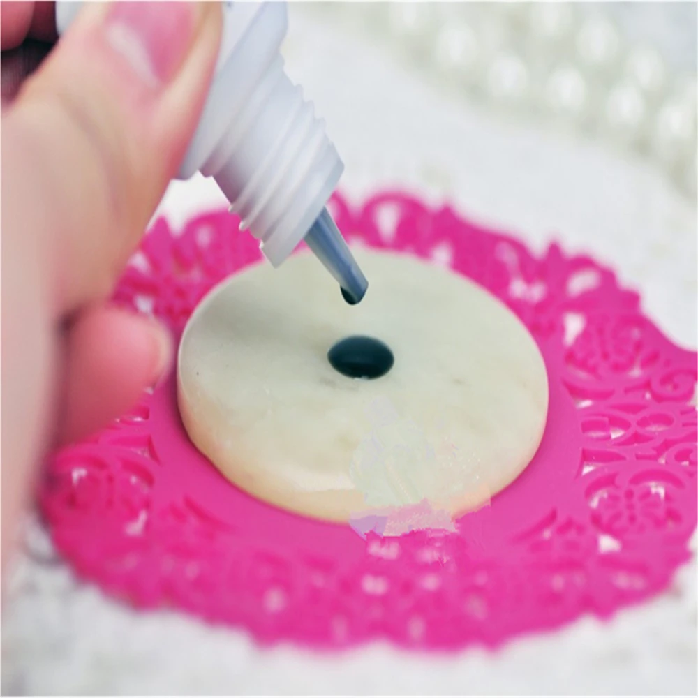 1 шт. высокое качество круглый Нефритовый камень Наращивание ресниц Клей поддон